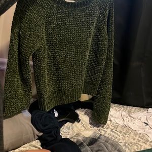 Green sweater